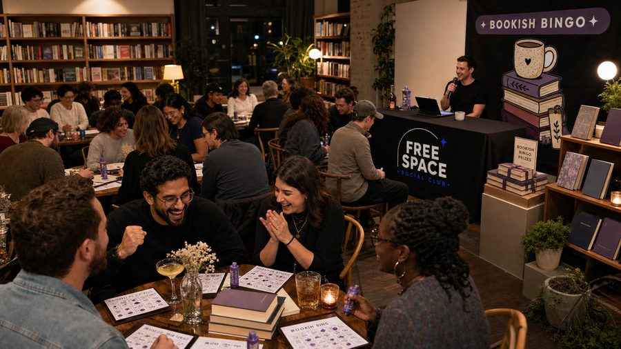 Bookish Bingo night